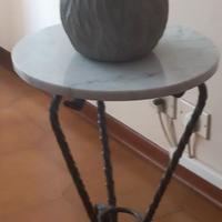 Tavolino in ferro battuto