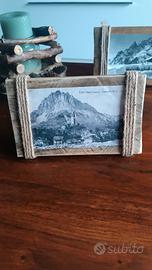 Cornice arredamento stile baita