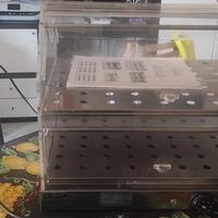 Vetrina riscaldata per bar