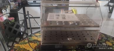 Vetrina riscaldata per bar