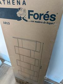 Libreria grigio cemento