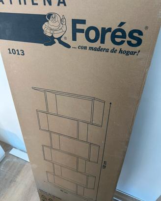 Libreria grigio cemento