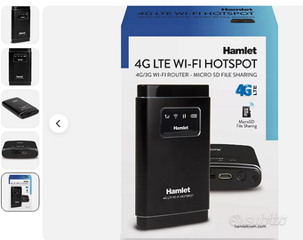 "Hamlet 4 G LTE Wi-Fi Hotspot"
