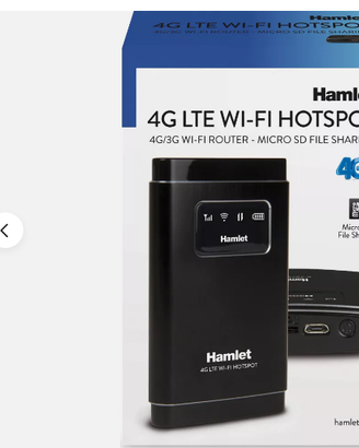 "Hamlet 4 G LTE Wi-Fi Hotspot"