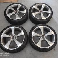 CERCHI 18 AUDI A3 CON GOMME INVERNALI PIRELLI