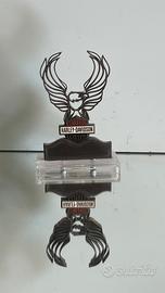 Inserto emblema per sissybar harley originale