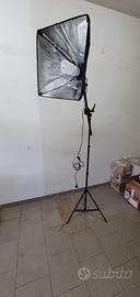 Coppia Softbox Fotografici con Stativi e