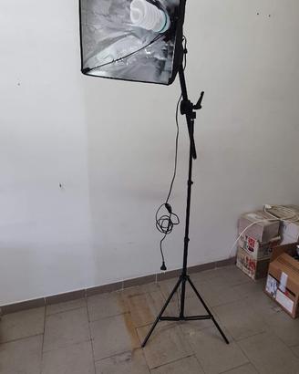 Coppia Softbox Fotografici con Stativi e