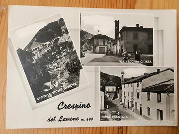 CRESPINO DEL LAMONE cartolina anni 1960 Marradi Fi