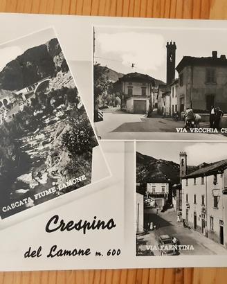 CRESPINO DEL LAMONE cartolina anni 1960 Marradi Fi