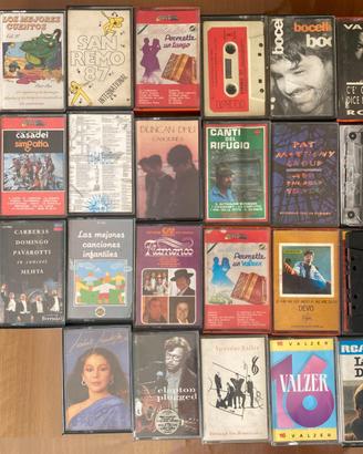 37 Cassette musica musicassette varie 1970 ‘80 '90
