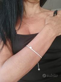 Bracciale tennis con strass