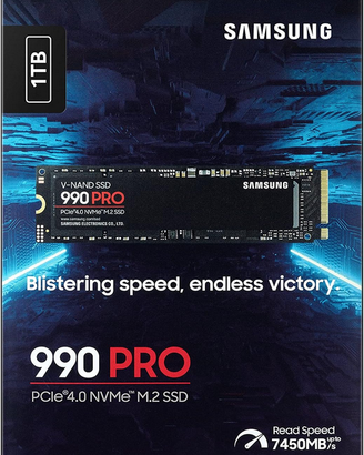 Samsung 990 PRO NVMe M.2 SSD, 1TB, PCIe 4.0, 7.450