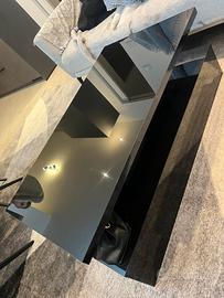 Tavolino da Caffè a LED a 2 Livelli