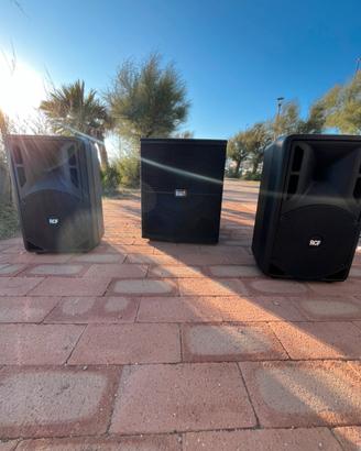 2 rcf art 310 + 1 sub italian stage 15’