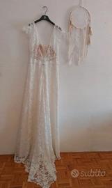 Abito da sposa L/IT 44/ EU 40 usato  Rembo styling