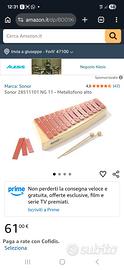 Xilofono Sonor NG 11 NUOVO!
