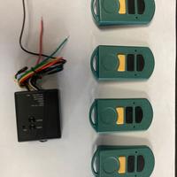 Ricevente + 4 radiocomandi