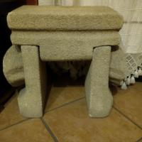 base e quadro in tufo