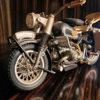 Modellino BMW R75 con sidecar