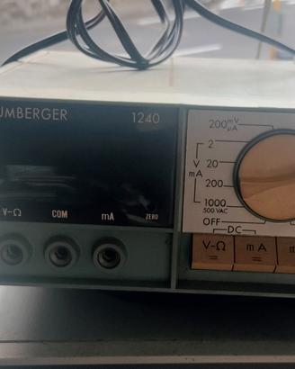 schlumberger multimeter 1240