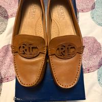 Mocassini Ralph Lauren tg 37 color cammello