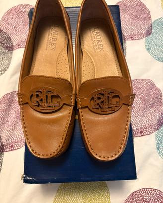 Mocassini Ralph Lauren tg 37 color cammello