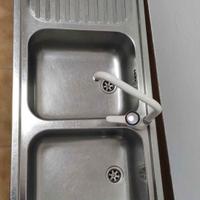 lavello due vasche sgocciolatoio sinistro