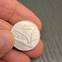 10 lire 1951, 1952, 1953, 1955, 1956