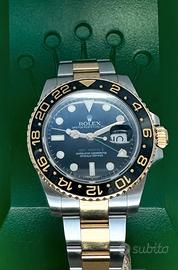 Rolex GMT Master II Acciaio e Oro 116713LN