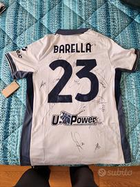 Maglia Barella Inter autografata Inter COA 