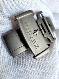 Fibbia Zenith deployante titanio