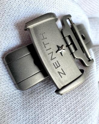 Fibbia Zenith deployante titanio