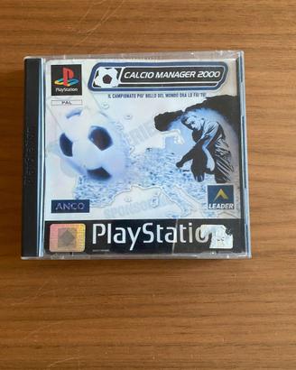 Calcio Manager 2000 gioco PS1