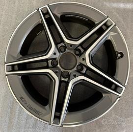 Cerchio mercedes raggio 18 classe A B CLA AMG