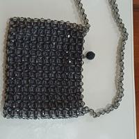 furla pochette sera 15x20cm  ricamo perline