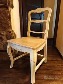 Sedia stile provenzale 
