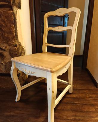 Sedia stile provenzale 