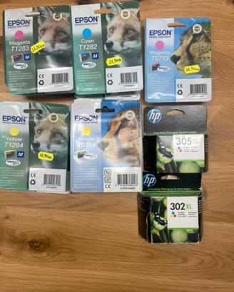 Lotto cartucce per stampanti Inkjet Cartridge