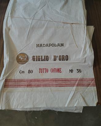 Tela di cotone Madapolam