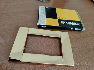 Placca Vimar Idea oro lucido codice 16733.32