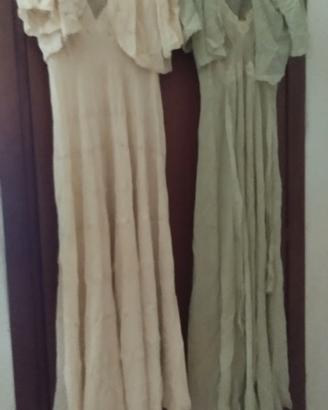 Camice da notte in seta vintage