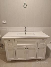 Mobile bagno con lavabo/ credenzone