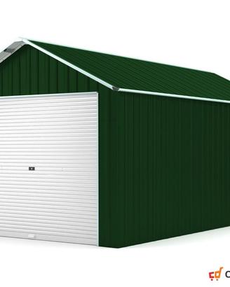 Prefabbricato box cantiere  360x610 verde scuro