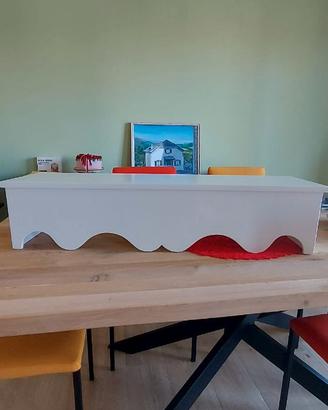 Copritermosifone in legno verniciato ignifugo