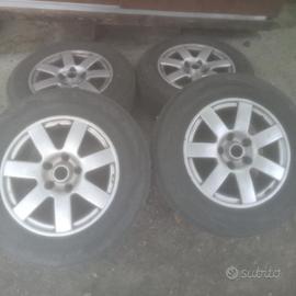 SET 4 CERCHI CERCHIONI IN LEGA 5 FORI