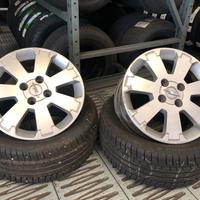 CERCHI USATI RAGGIO 15 POLLICI OPEL Meriva 4 bolts