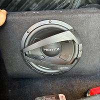 Amplificatore e Subwoofer Hertz