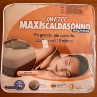 Scaldasonno Imetec per letto singolo