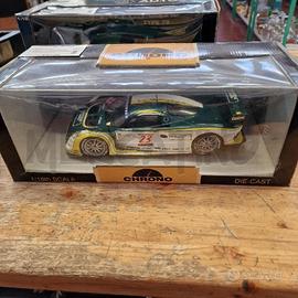 MODELLINO AUTO CHRONO 1/18 LOTUS ELISE GT1 BENETTO